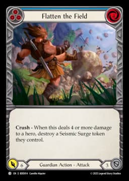 Flatten the Field