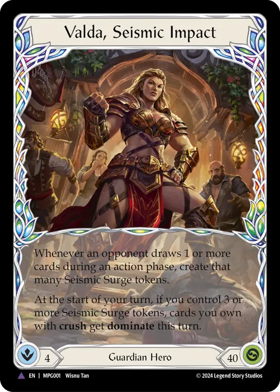Valda, Seismic Impact