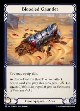 Bloodied Gauntlet