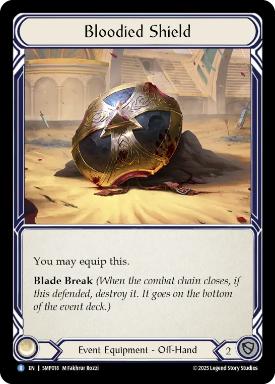 Bloodied Shield