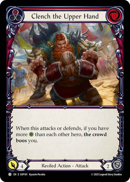 Clench the Upper Hand