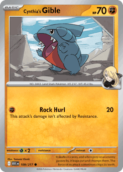 Cynthia's Gible