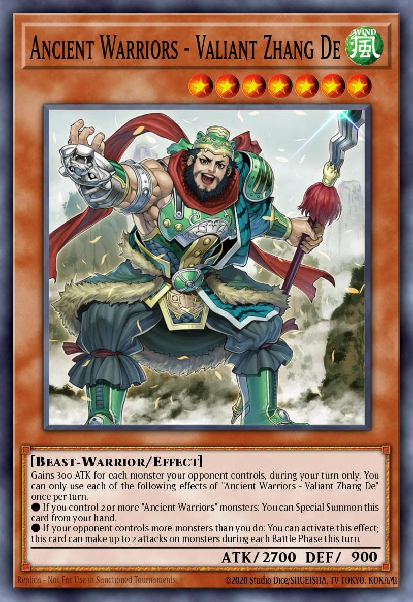 Ancient Warriors - Valiant Zhang De