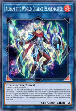 Auram the World Chalice Blademaster