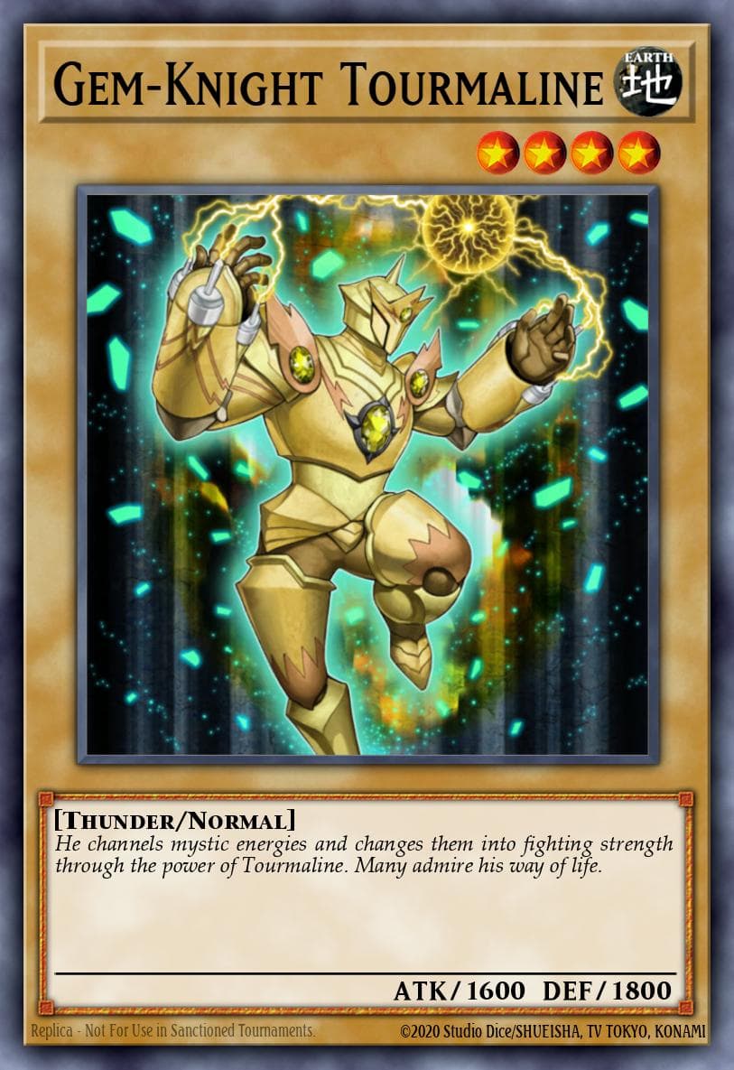 Gem-Knight Tourmaline