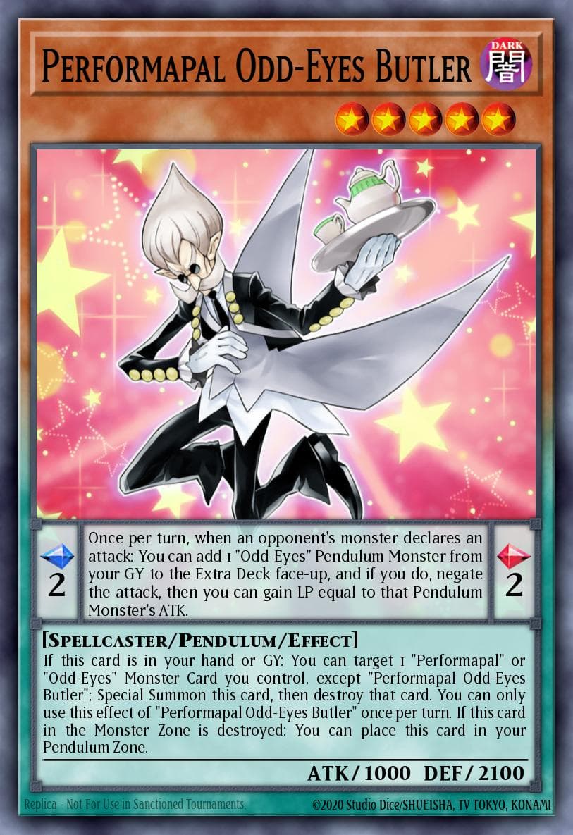 Performapal Odd-Eyes Butler