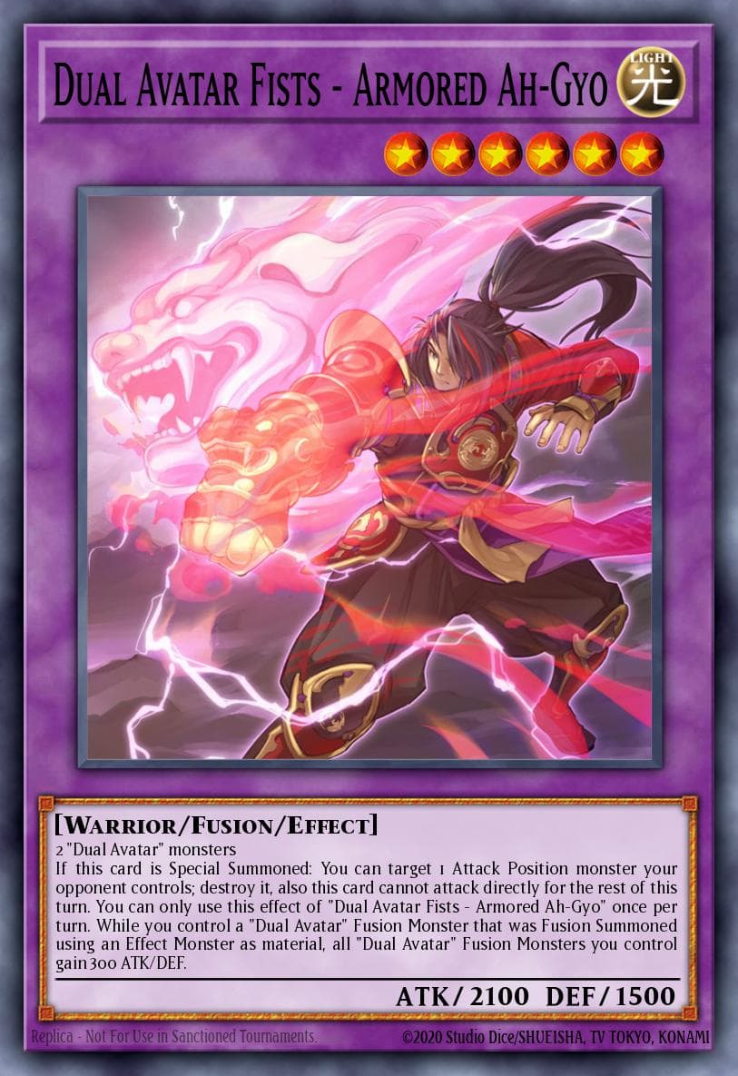 Dual Avatar Fists - Armored Ah-Gyo