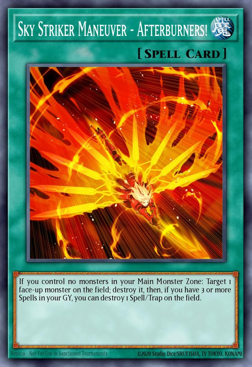 Sky Striker Maneuver - Afterburners!