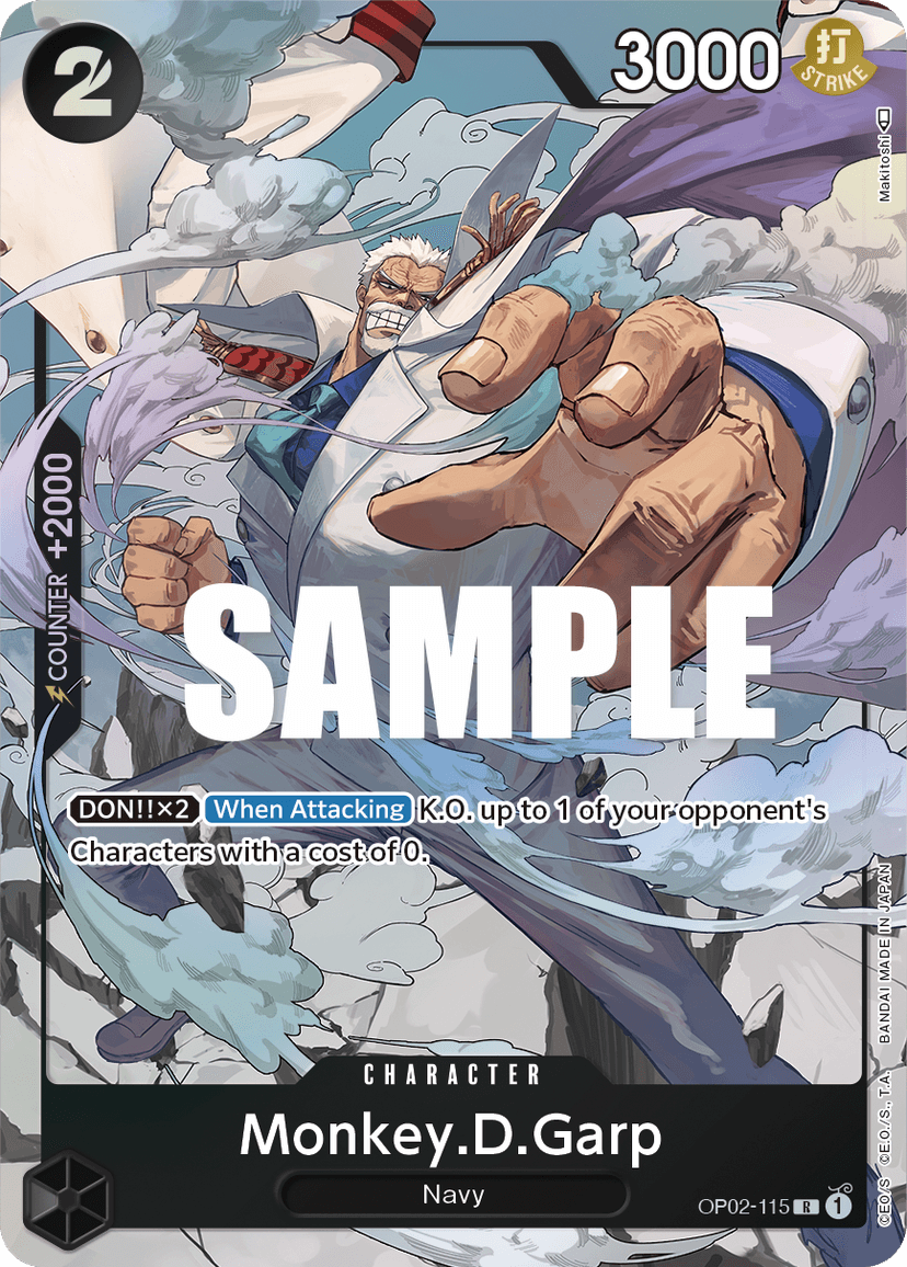 Monkey.D.Garp (115) (Alternate Art)