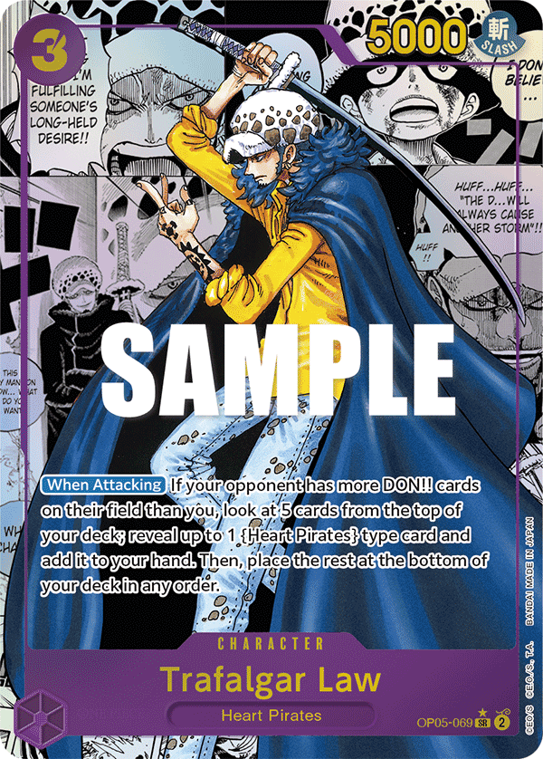 Trafalgar Law (069) (Alternate Art) (Manga)