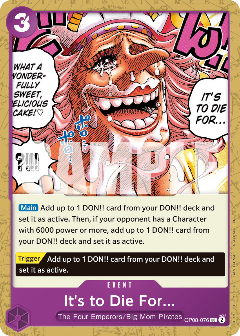 It's to Die For (Reprint)