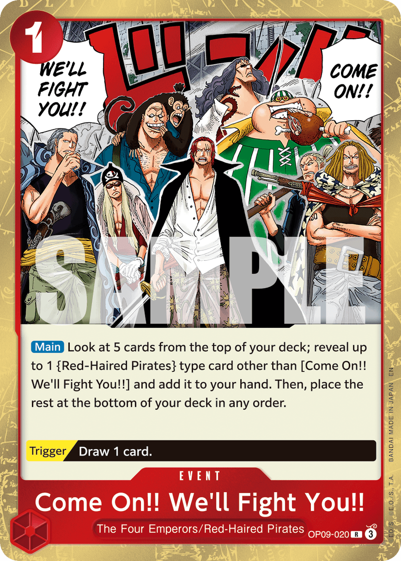 Come On!! We'll Fight You!! (Manga)