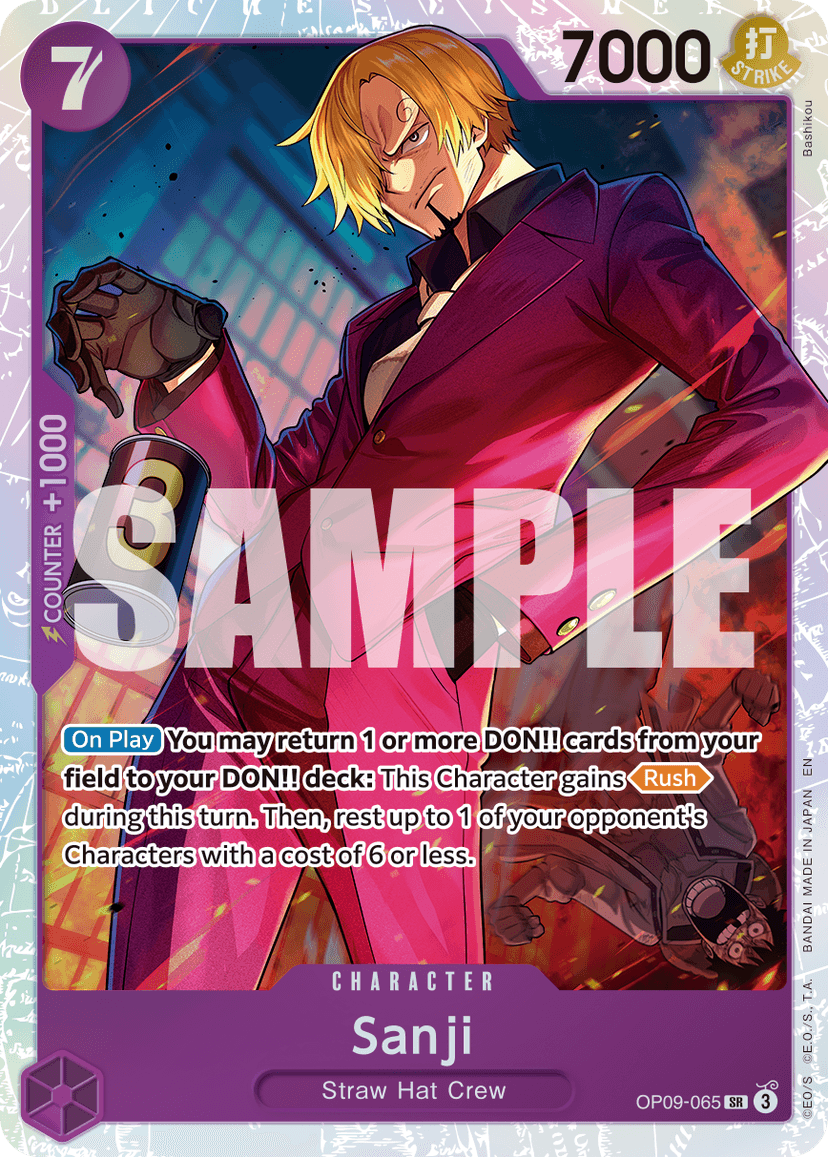Sanji - OP09-065 (Reprint)