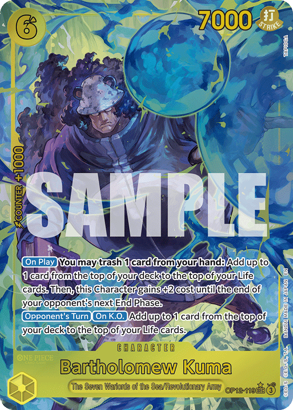 Bartholomew Kuma (Alternate Art)