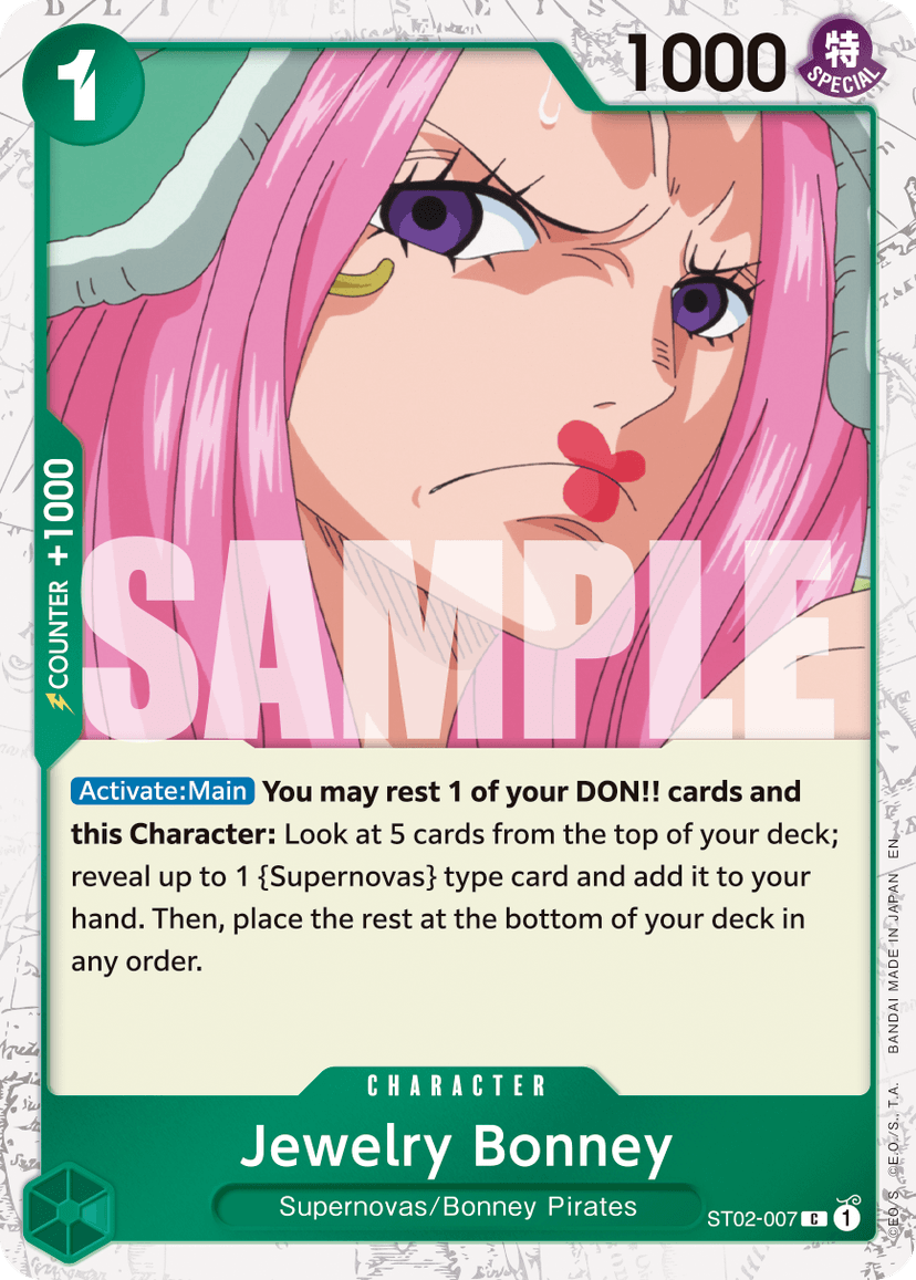 Jewelry Bonney - ST02-007 (Pirate Foil)