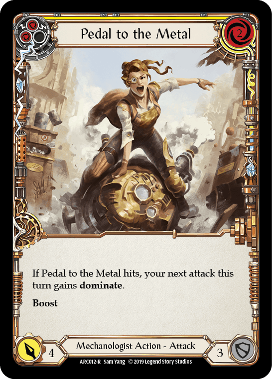 Pedal to the Metal