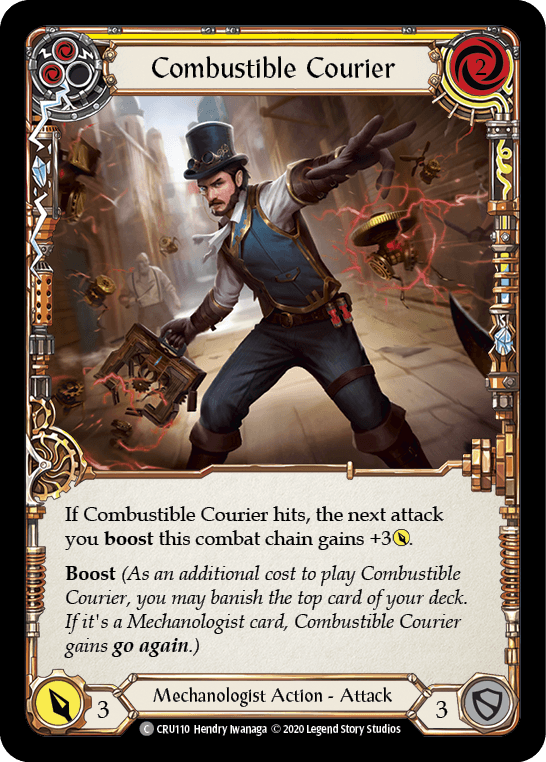 Combustible Courier