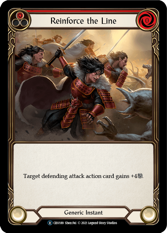 Reinforce the Line