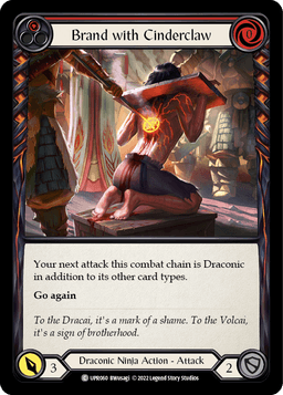 Brand with Cinderclaw