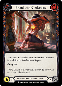 Brand with Cinderclaw