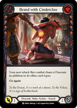 Brand with Cinderclaw