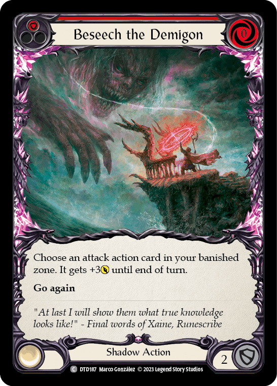Beseech the Demigon