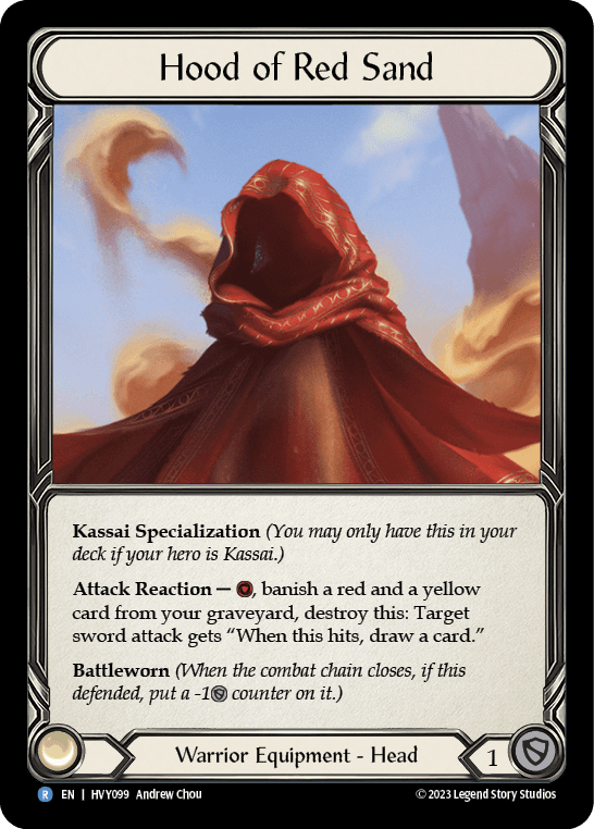 Hood of Red Sand