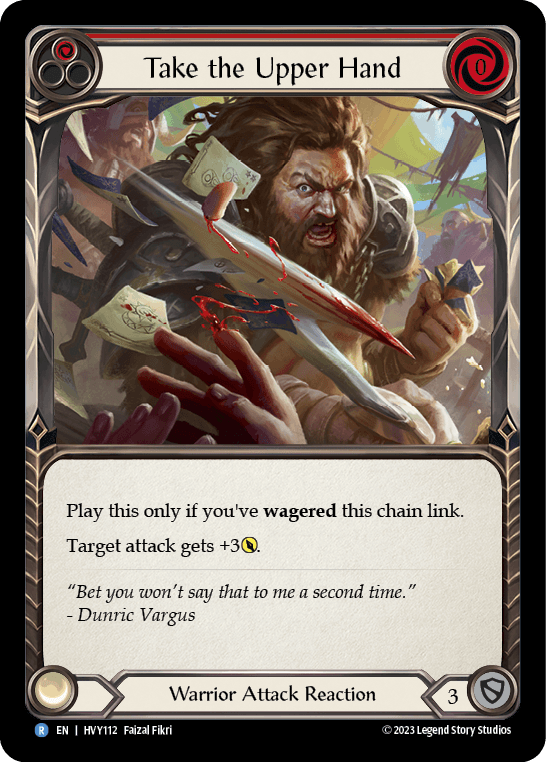 Take the Upper Hand