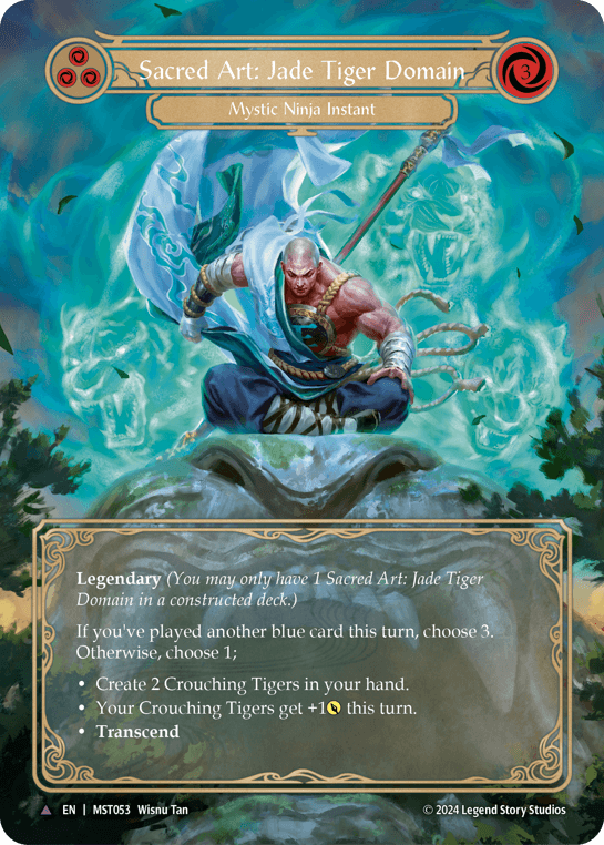 Sacred Art: Jade Tiger Domain