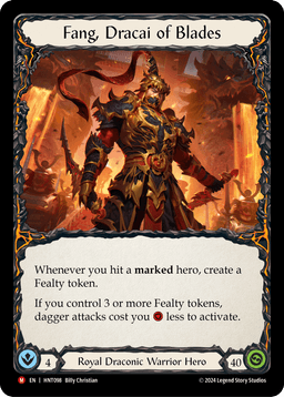 Fang, Dracai of Blades