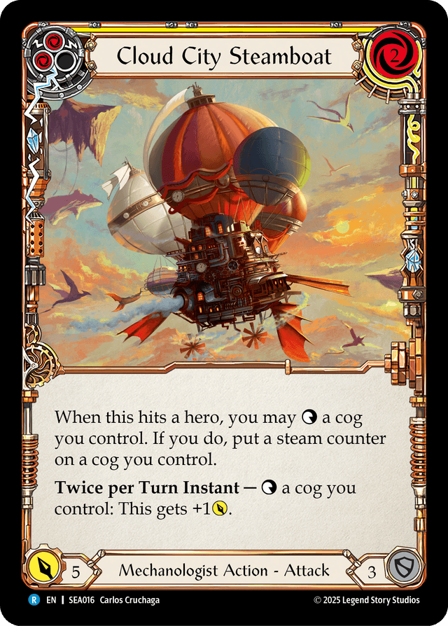 Cloud City Steamboat
