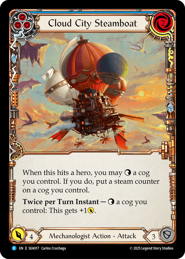Cloud City Steamboat