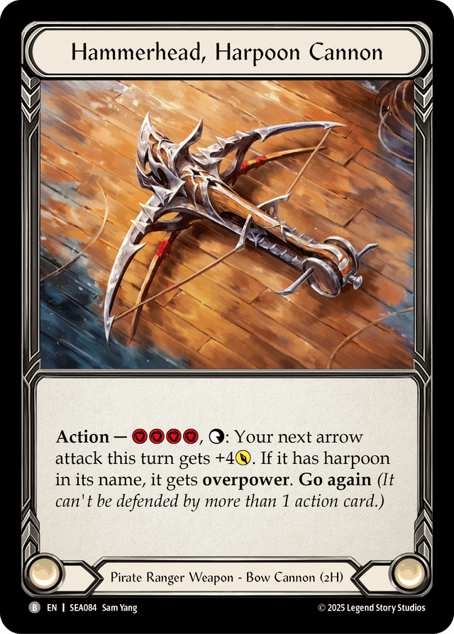 Hammerhead, Harpoon Cannon