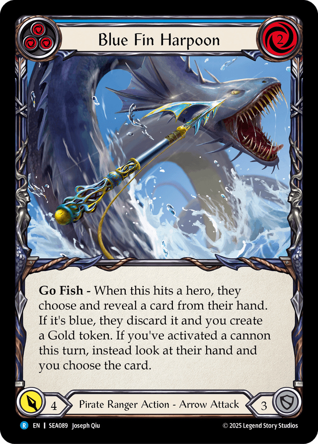 Blue Fin Harpoon