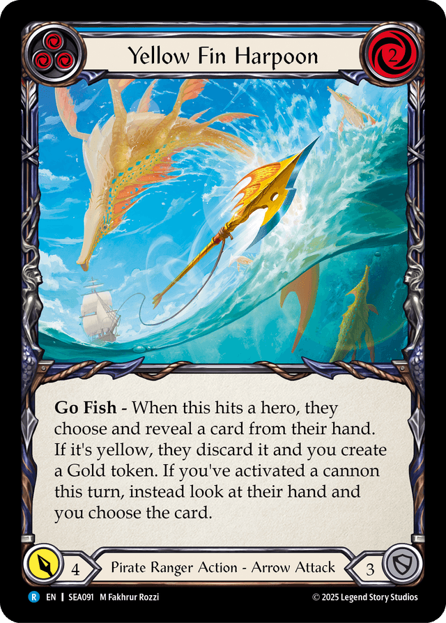 Yellow Fin Harpoon