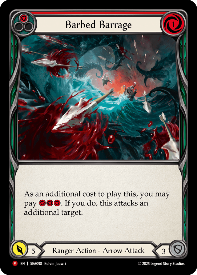 Barbed Barrage