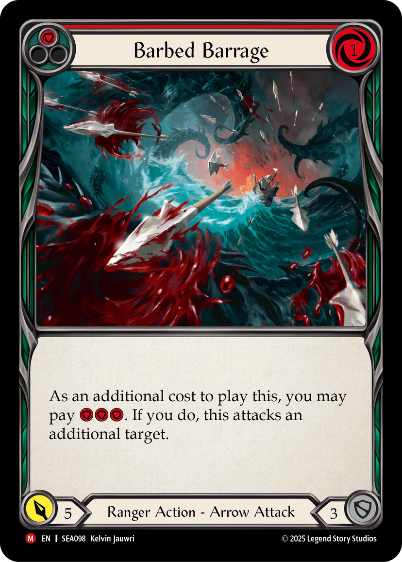 Barbed Barrage