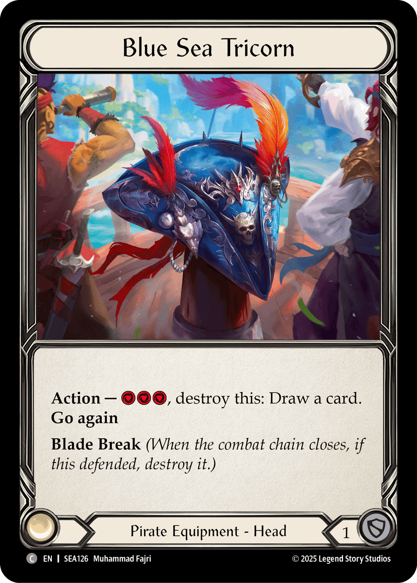 Blue Sea Tricorn