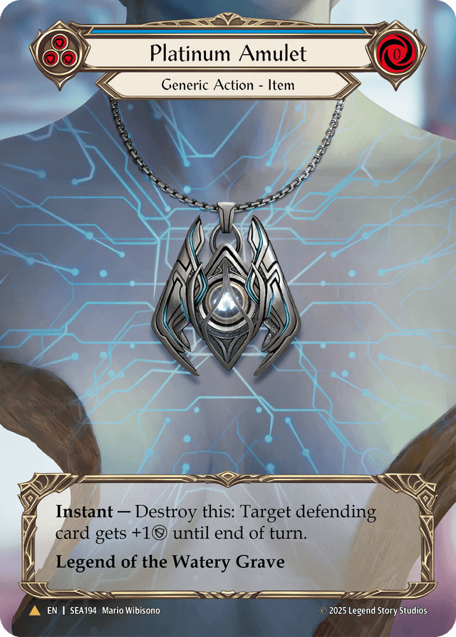 Platinum Amulet