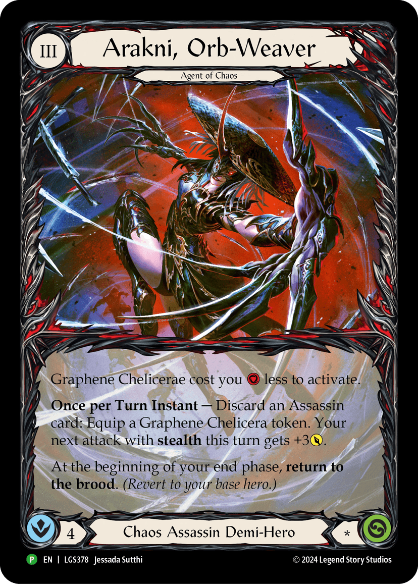 Arakni, Orb-Weaver