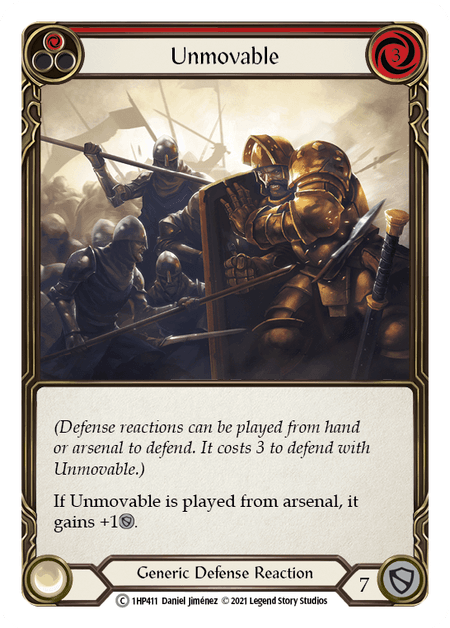 Unmovable