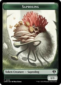Saproling // Ogre Double-Sided Token