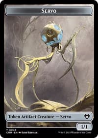 Servo // Dragon (0020) Double-Sided Token
