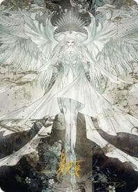 Hydaelyn, the Mothercrystal Art Card (Gold-Stamped Signature)