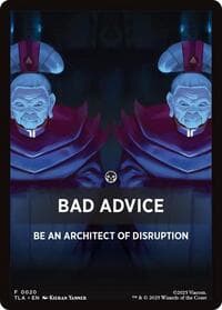 Bad Advice Theme Card