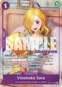 Vinsmoke Sora (CS 25-26 Winner Card Set 2)