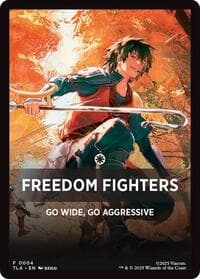 Freedom Fighters Theme Card