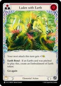 Laden With Earth (Red)