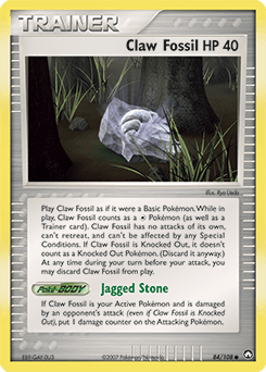 Claw Fossil