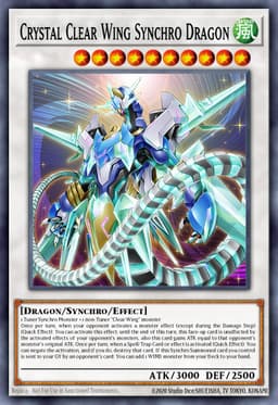 Crystal Clear Wing Synchro Dragon